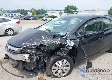 2012 Honda Civic Lx from USA, damaged, VIN 2HGFB2F52CH312227